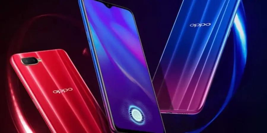 OPPO K1 ufficiale: notch a goccia e sensore di impronte nel display