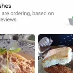 Google Maps mostrerà i menu dei ristoranti