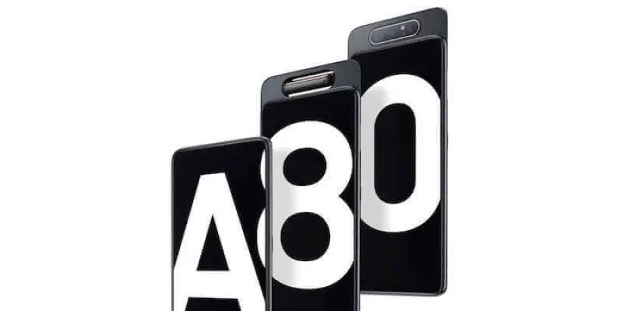 Samsung Galaxy A80 ufficiale con tripla fotocamera rotante